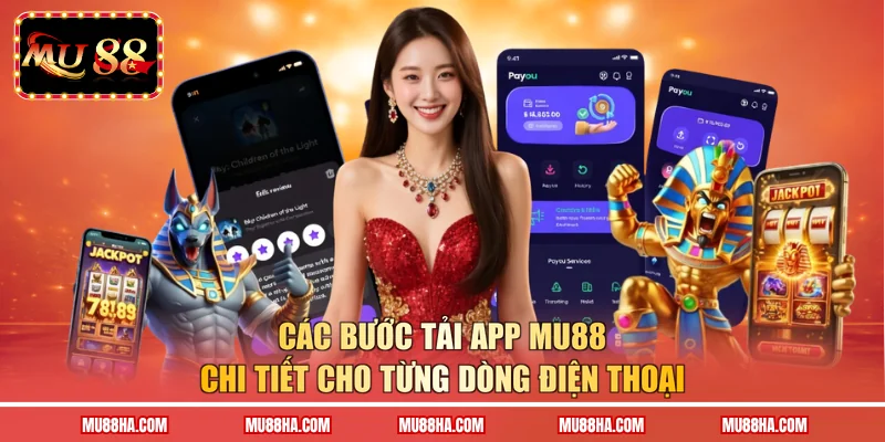 Các bước tải App MU88 chi tiết cho từng dòng điện thoại